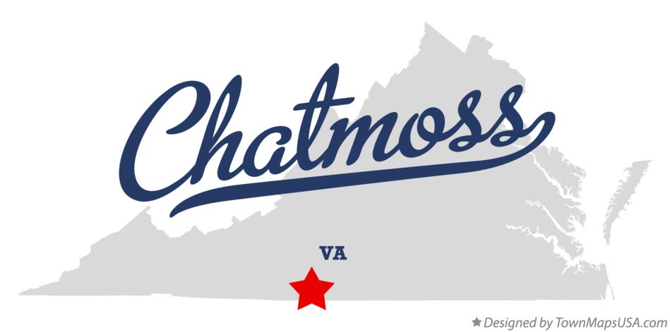 Map of Chatmoss Virginia VA