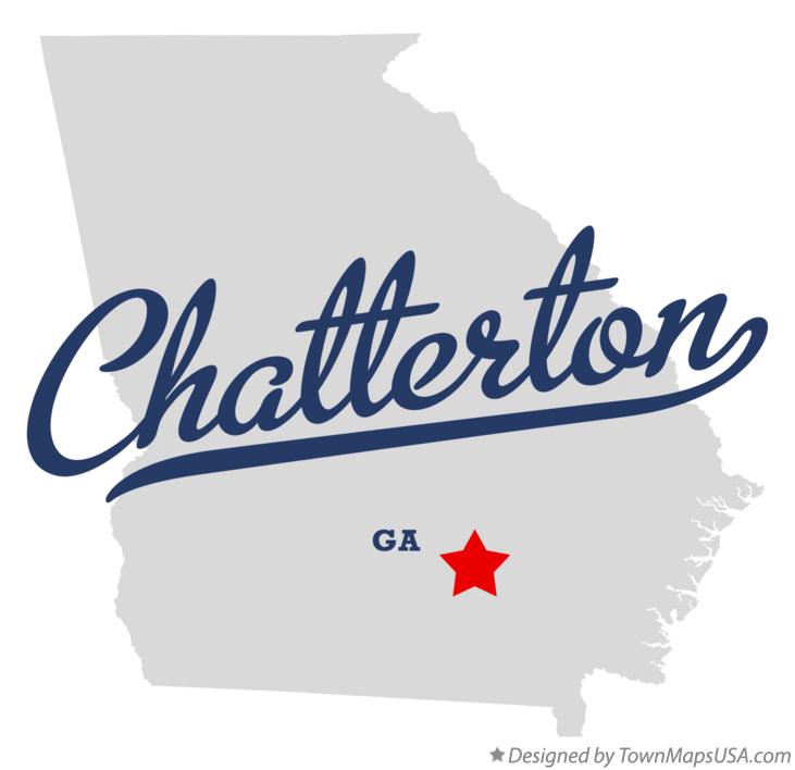 Map of Chatterton Georgia GA