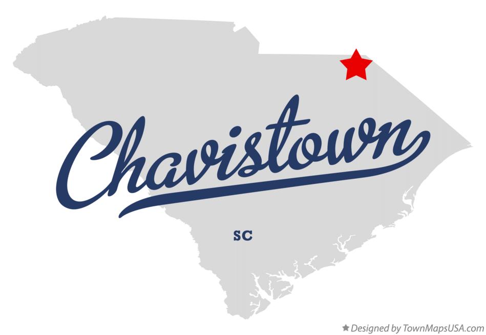 Map of Chavistown South Carolina SC