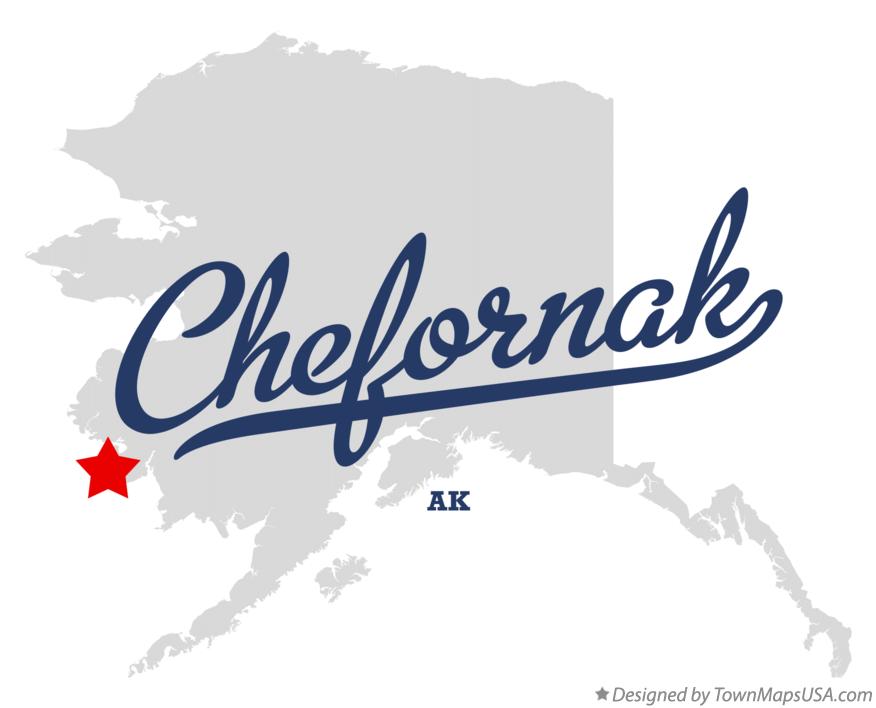Map of Chefornak Alaska AK