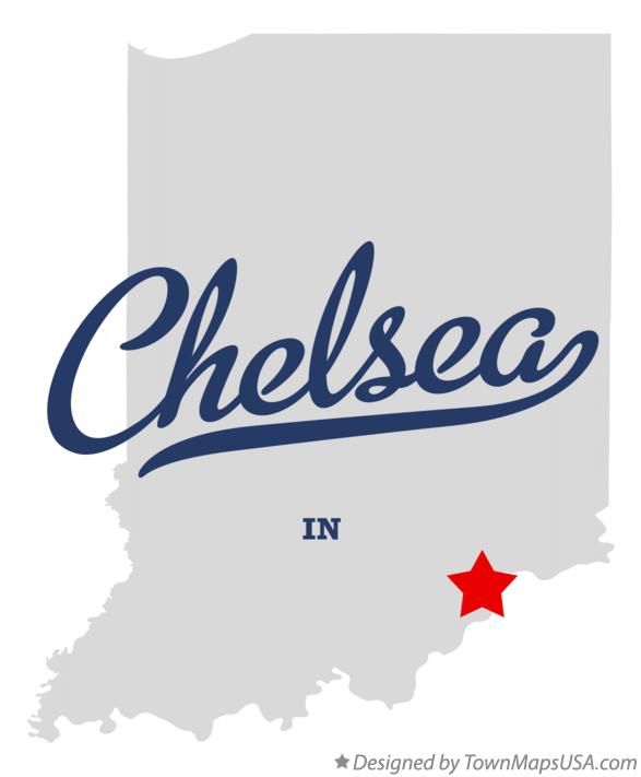 Map of Chelsea Indiana IN