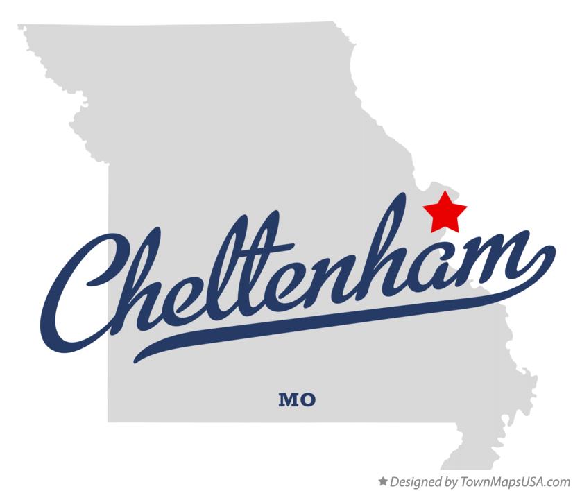 Map of Cheltenham Missouri MO
