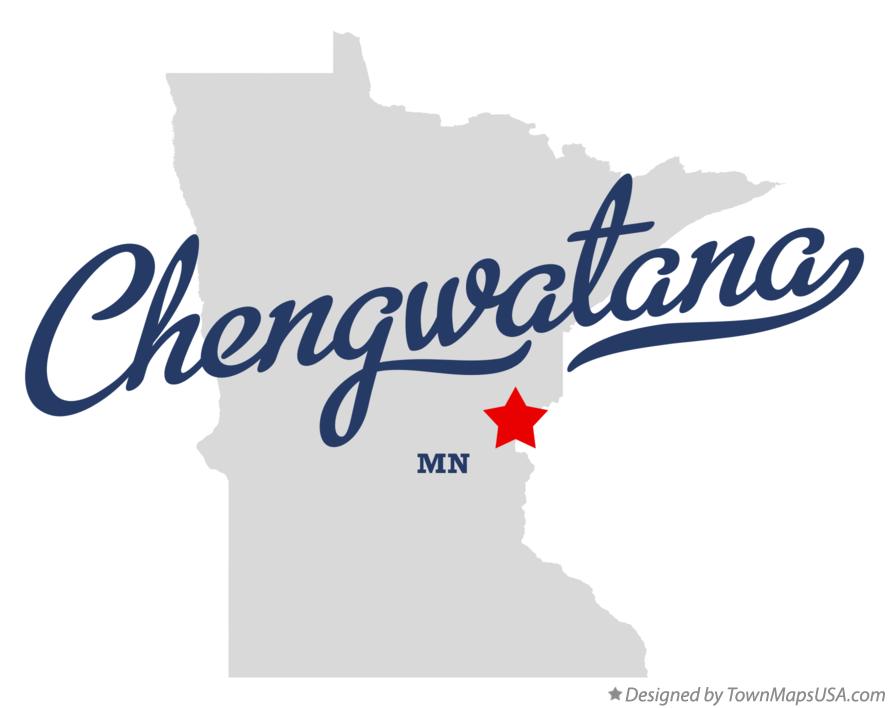 Map of Chengwatana Minnesota MN