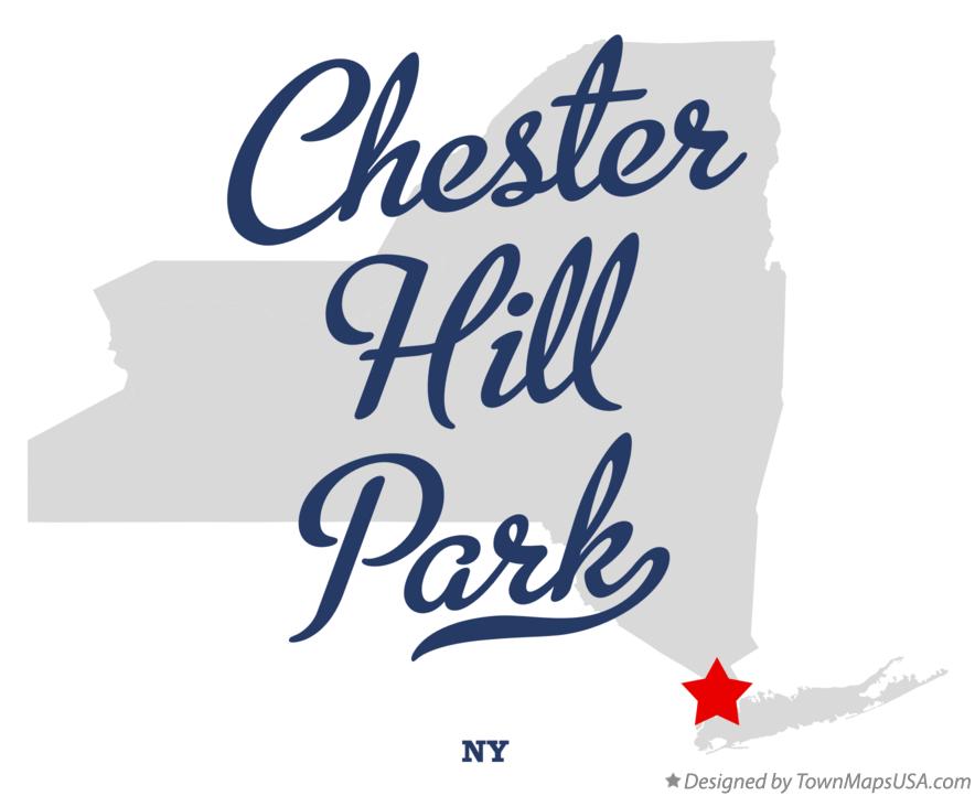 Map of Chester Hill Park New York NY