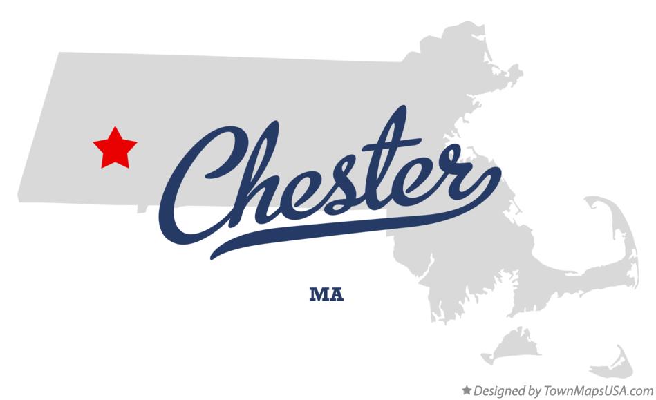 Map of Chester Massachusetts MA