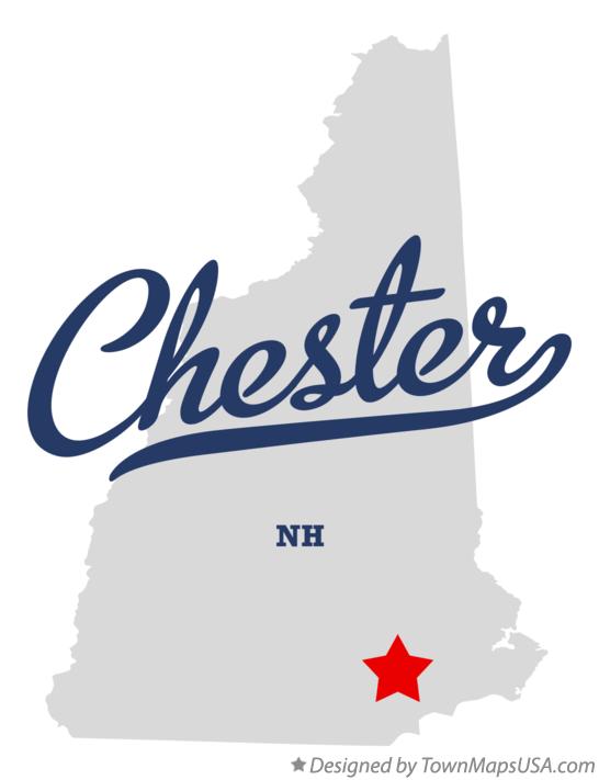 Map of Chester New Hampshire NH