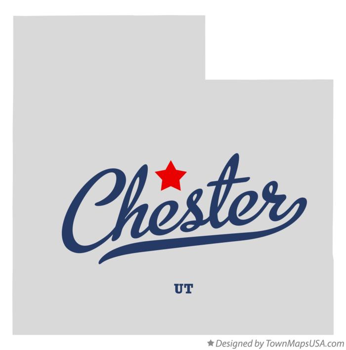 Map of Chester Utah UT