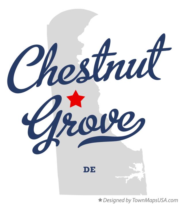 Map of Chestnut Grove Delaware DE