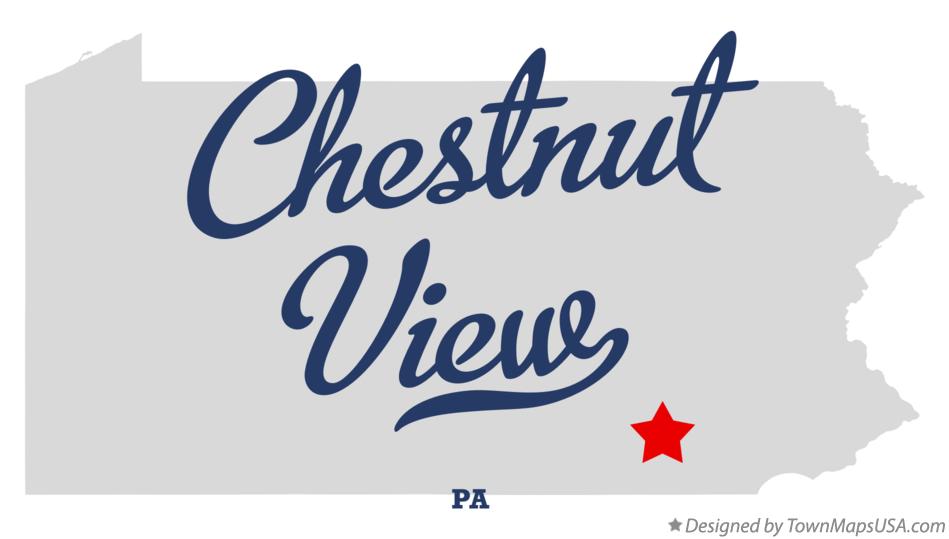 Map of Chestnut View Pennsylvania PA