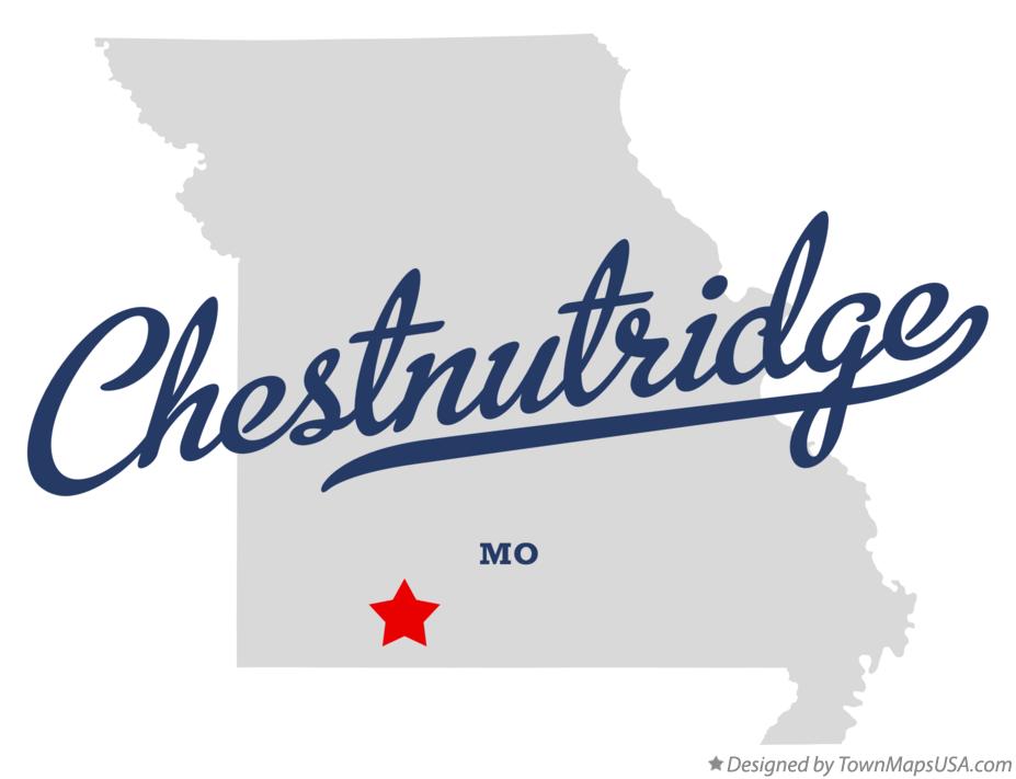 Map of Chestnutridge Missouri MO