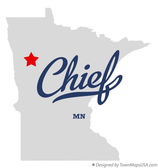 Map of Chief Minnesota MN