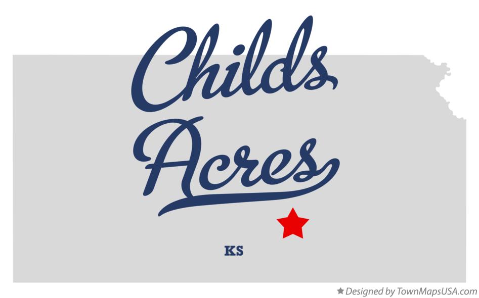 Map of Childs Acres Kansas KS