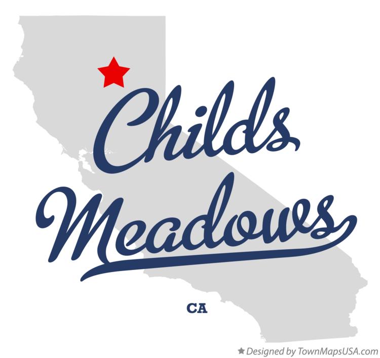 Map of Childs Meadows California CA