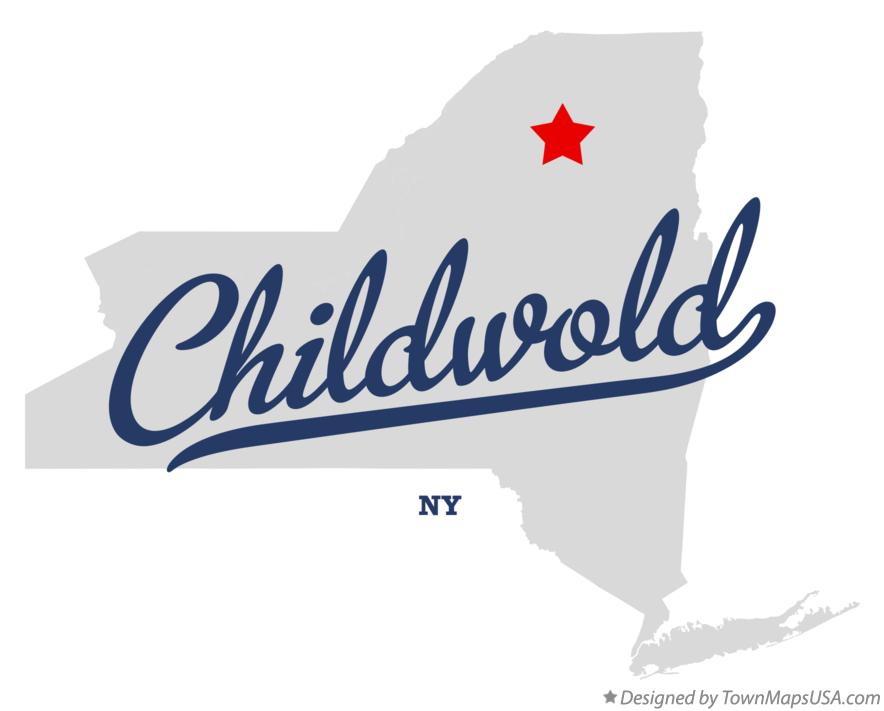 Map of Childwold New York NY