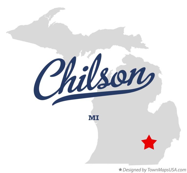Map of Chilson Michigan MI