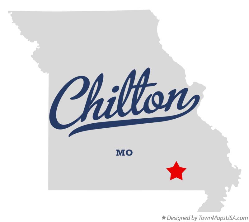 Map of Chilton Missouri MO