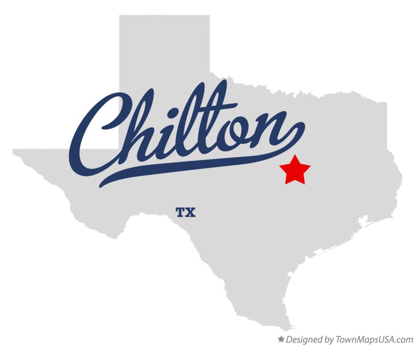 Map of Chilton Texas TX