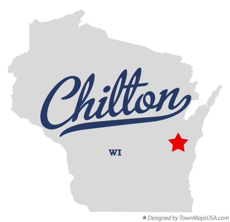 Map of Chilton Wisconsin WI