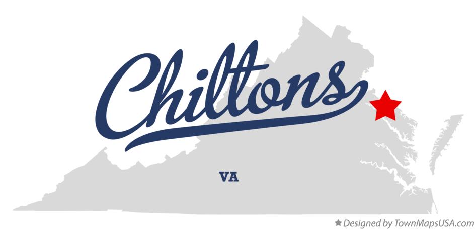 Map of Chiltons Virginia VA