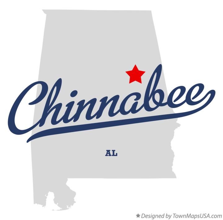 Map of Chinnabee Alabama AL