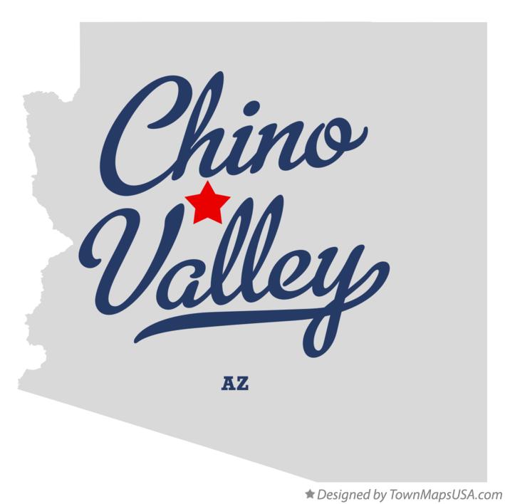 Map of Chino Valley Arizona AZ