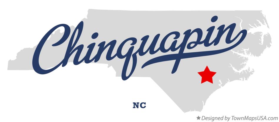 Map of Chinquapin North Carolina NC