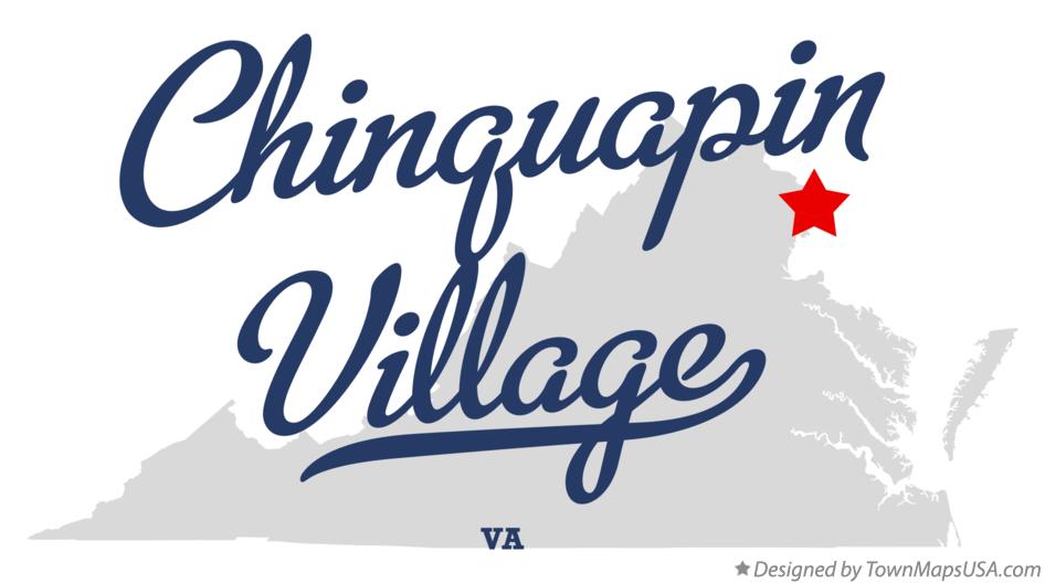 Map of Chinquapin Village Virginia VA