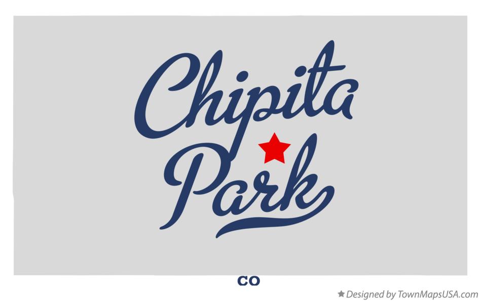 Map of Chipita Park Colorado CO