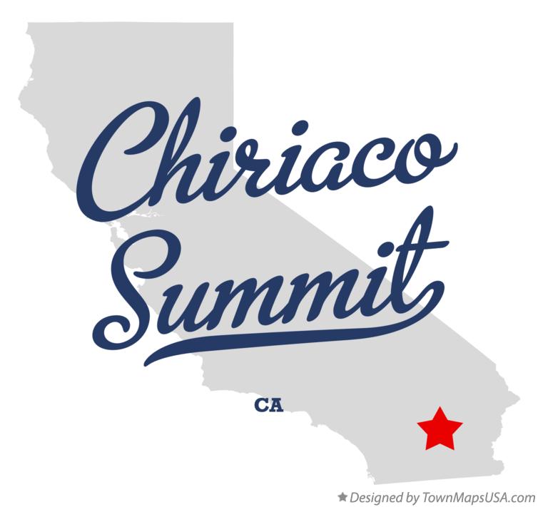 Map of Chiriaco Summit California CA