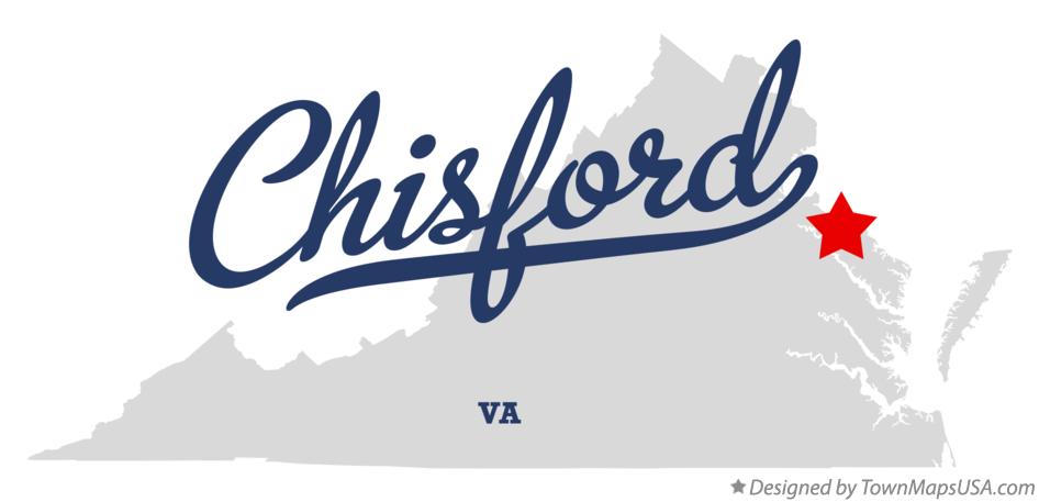 Map of Chisford Virginia VA