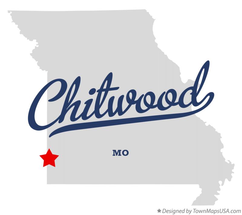 Map of Chitwood Missouri MO