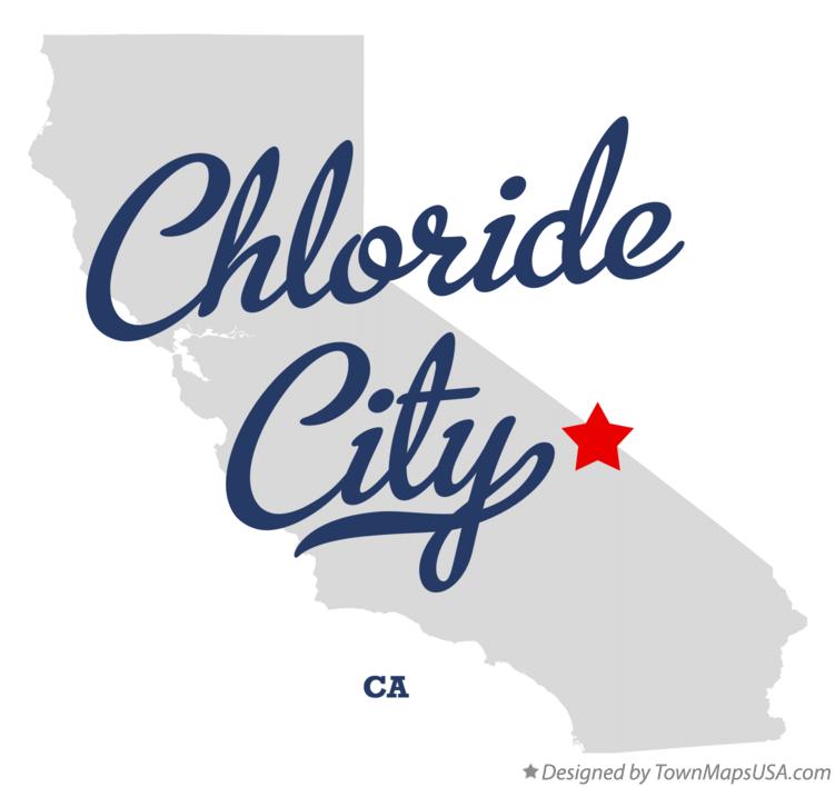 Map of Chloride City California CA