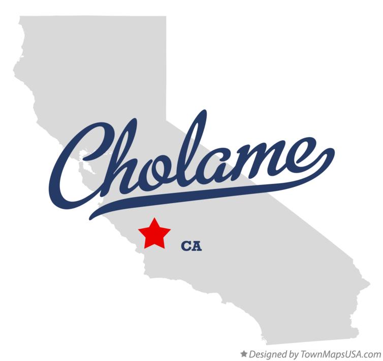 Map of Cholame California CA