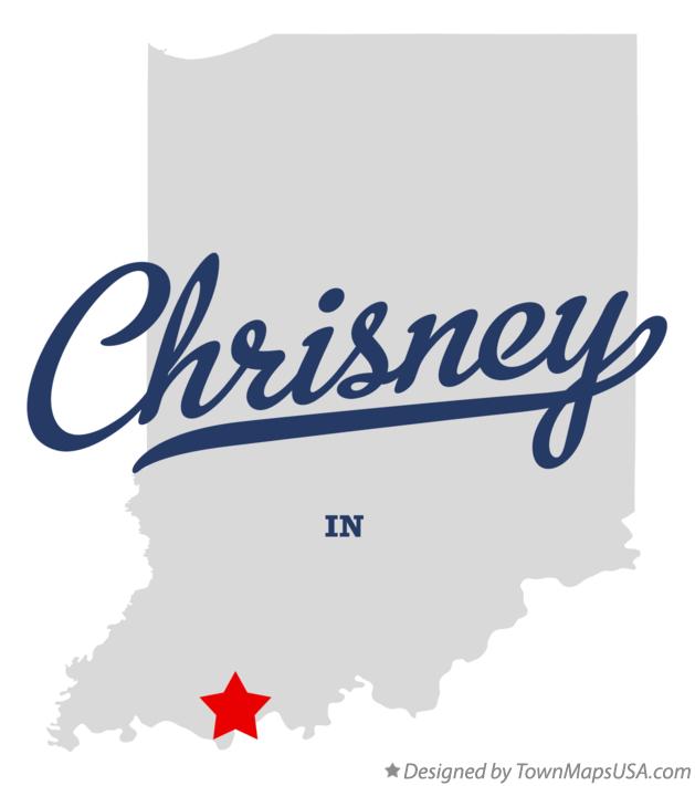 Map of Chrisney Indiana IN