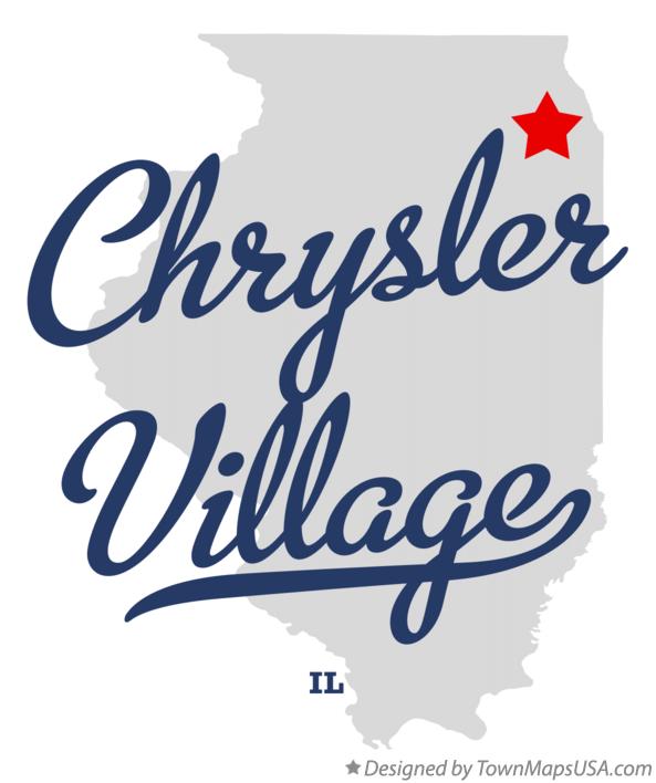 Map of Chrysler Village Illinois IL