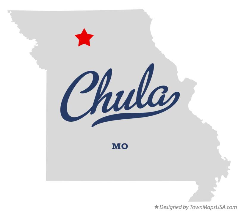 Map of Chula Missouri MO