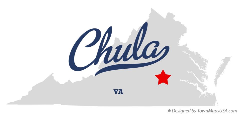 Map of Chula Virginia VA