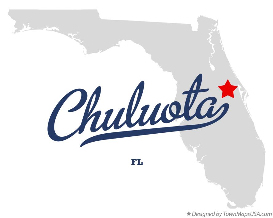 Map of Chuluota Florida FL