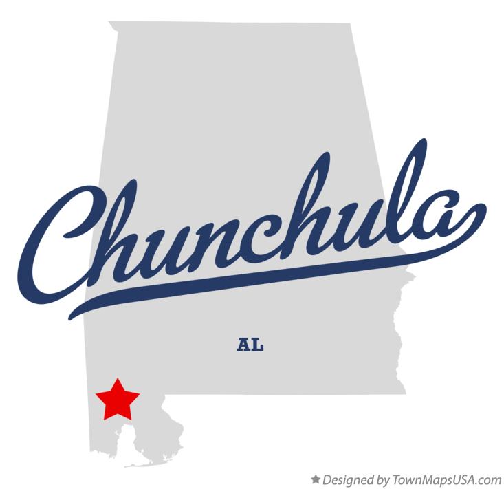 Map of Chunchula Alabama AL