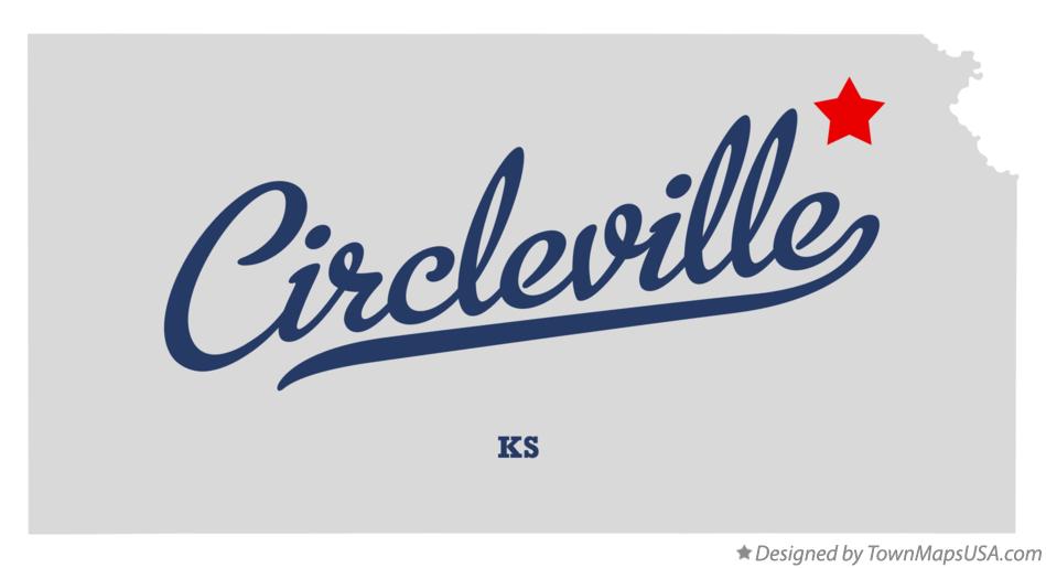 Map of Circleville Kansas KS