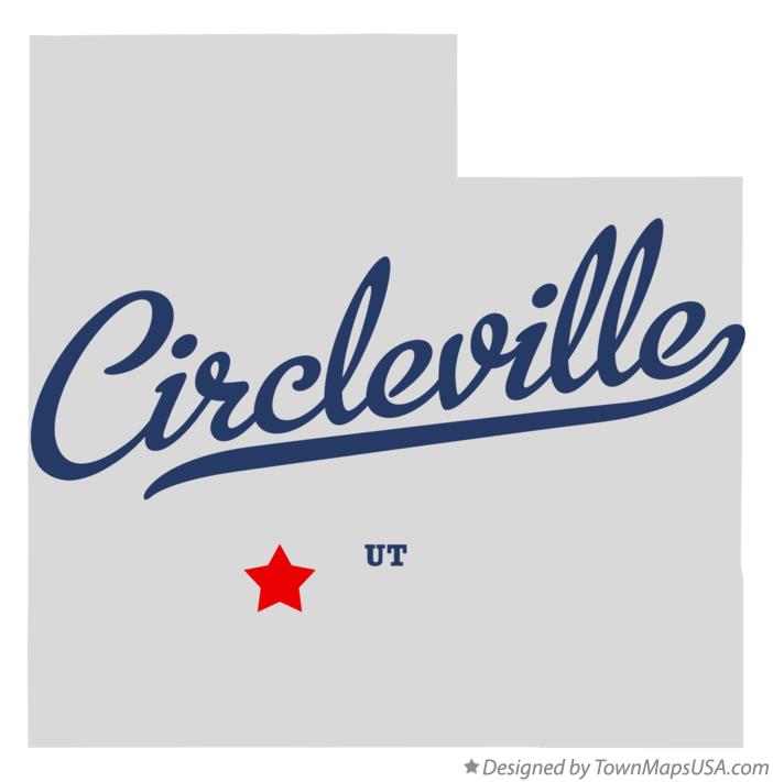 Map of Circleville Utah UT
