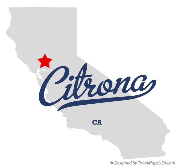 Map of Citrona California CA
