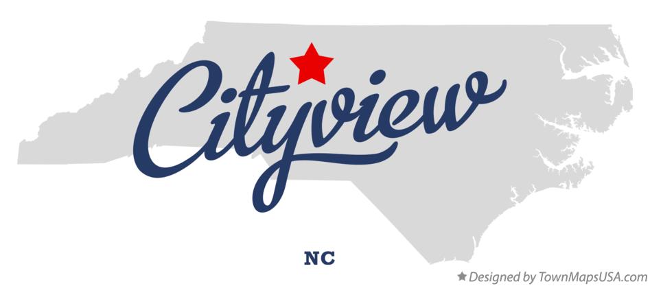 Map of Cityview North Carolina NC