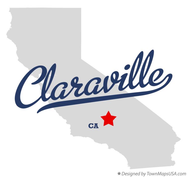 Map of Claraville California CA