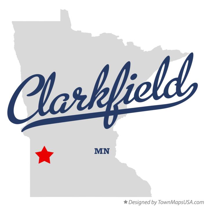 Map of Clarkfield Minnesota MN