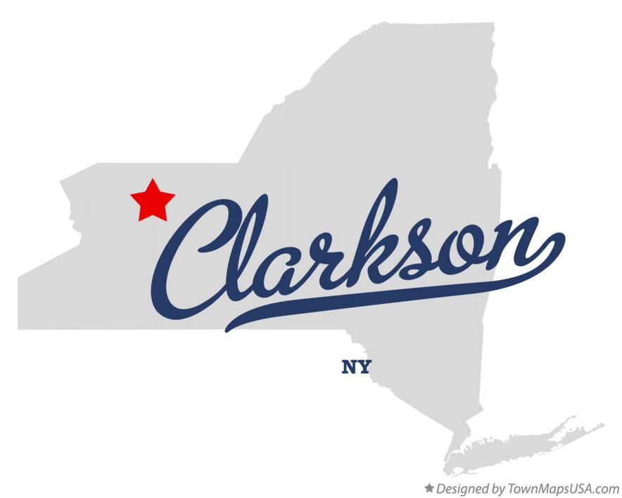 Map of Clarkson New York NY