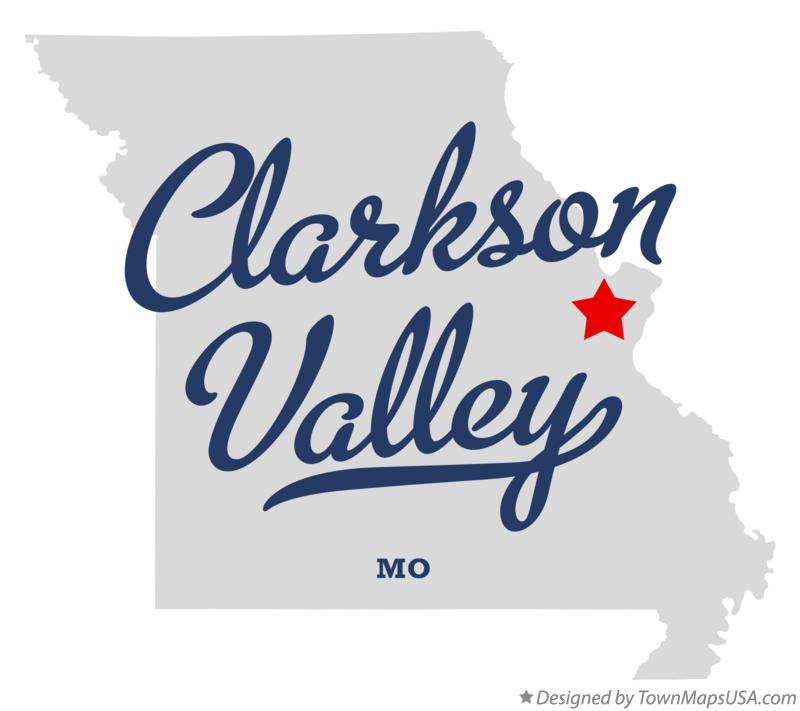 Map of Clarkson Valley Missouri MO