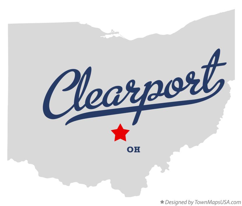 Map of Clearport Ohio OH