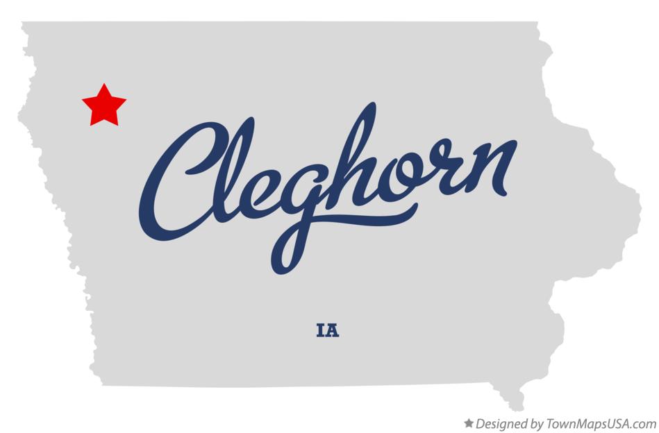 Map of Cleghorn Iowa IA