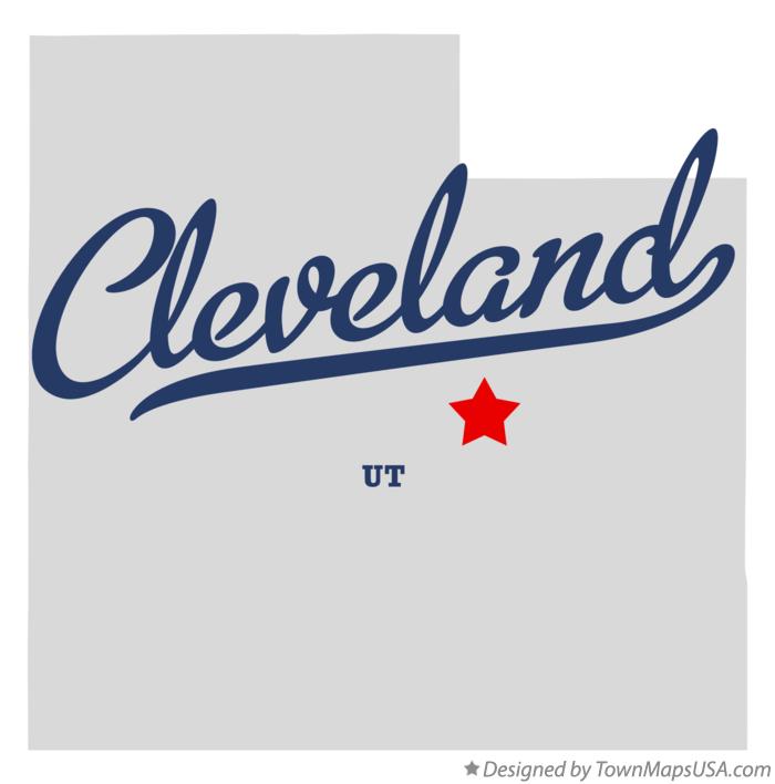 Map of Cleveland Utah UT